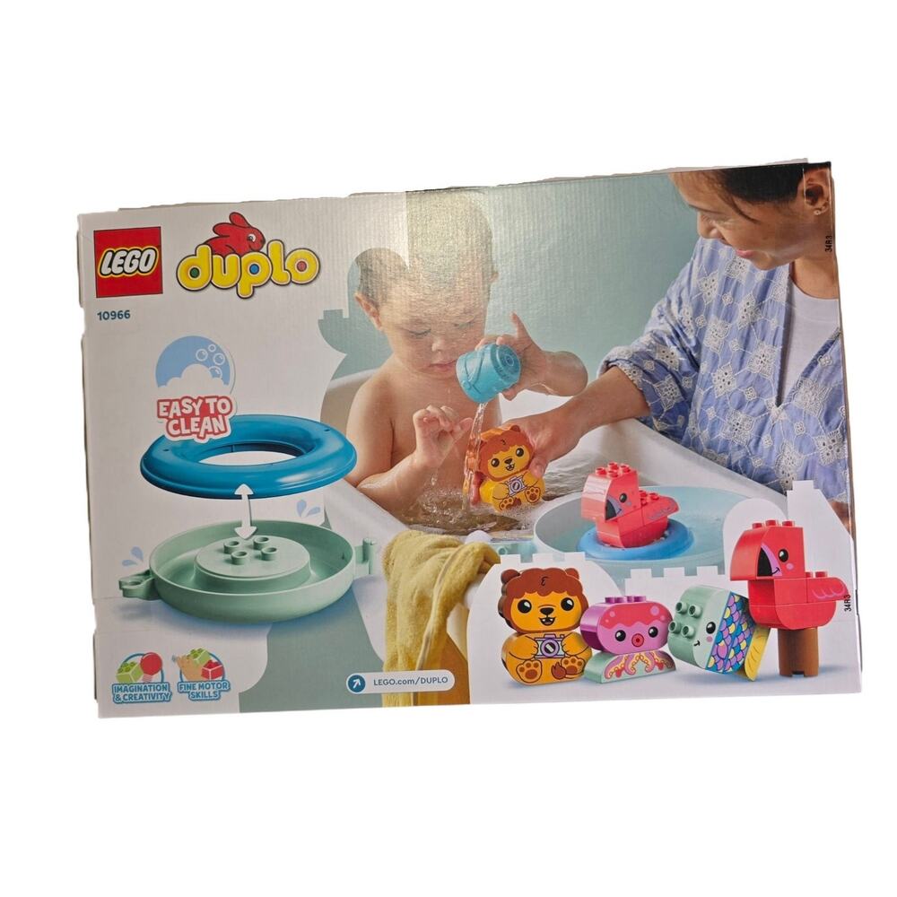 LEGO DUPLO Floating Animal Island Bath Toy 10966 Toddler 20 Pieces New - Picture 2 of 3